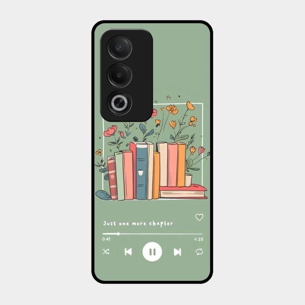 Soft Volume Stories Glass Case Cover For Oppo A3 Pro 5G