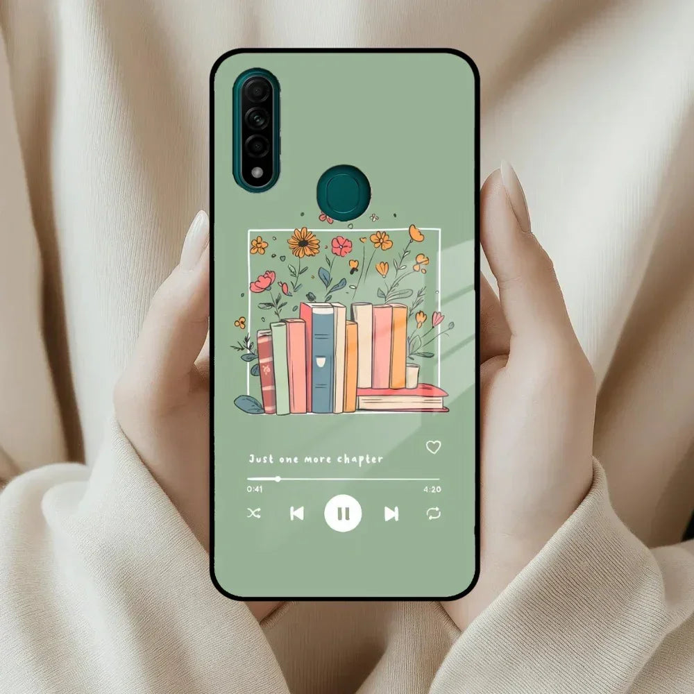 Soft Volume Stories Glass Case Cover For Oppo - ShopOnCliQ