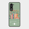 Soft Volume Stories Glass Case Cover For Oppo A5 5G