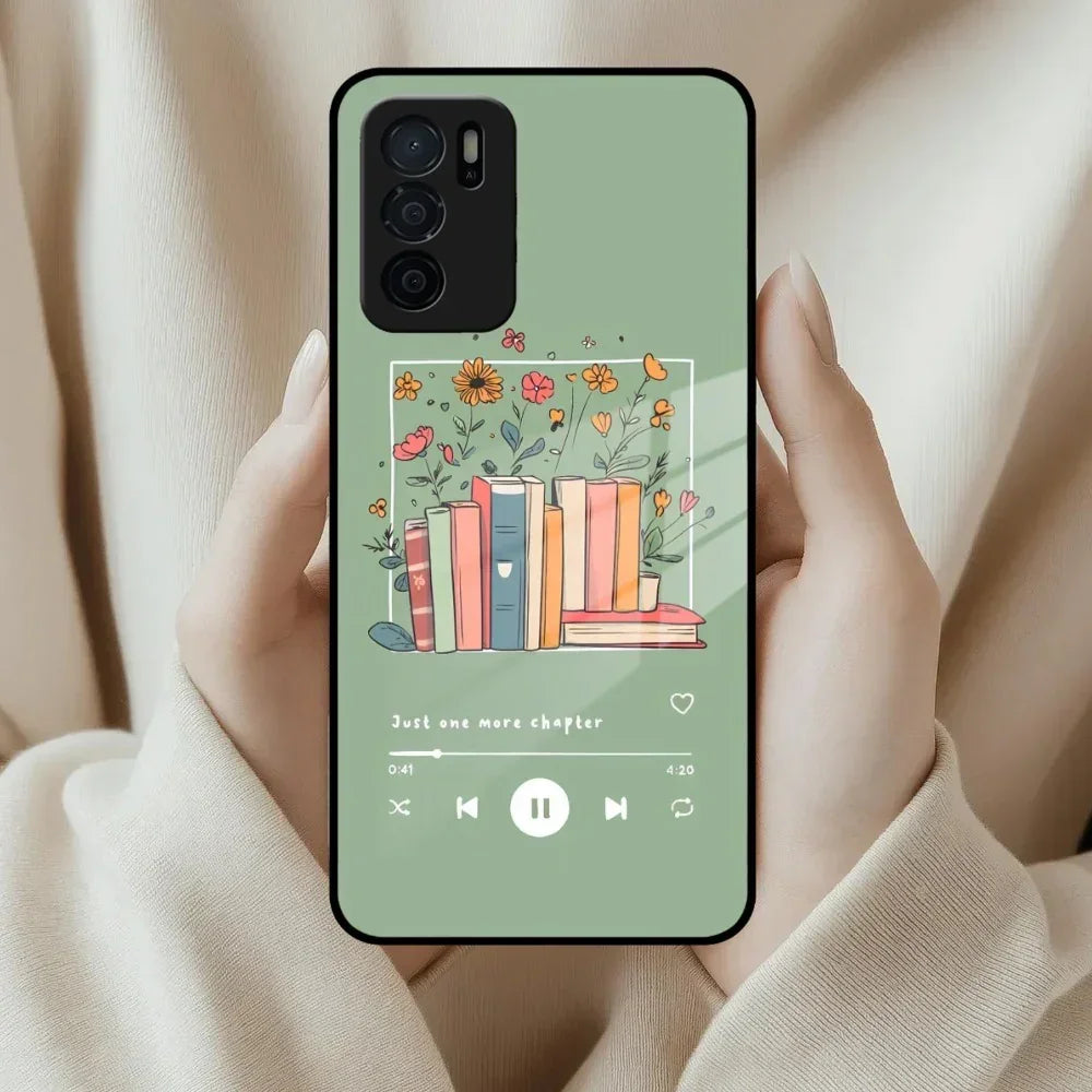 Soft Volume Stories Glass Case Cover For Oppo - ShopOnCliQ