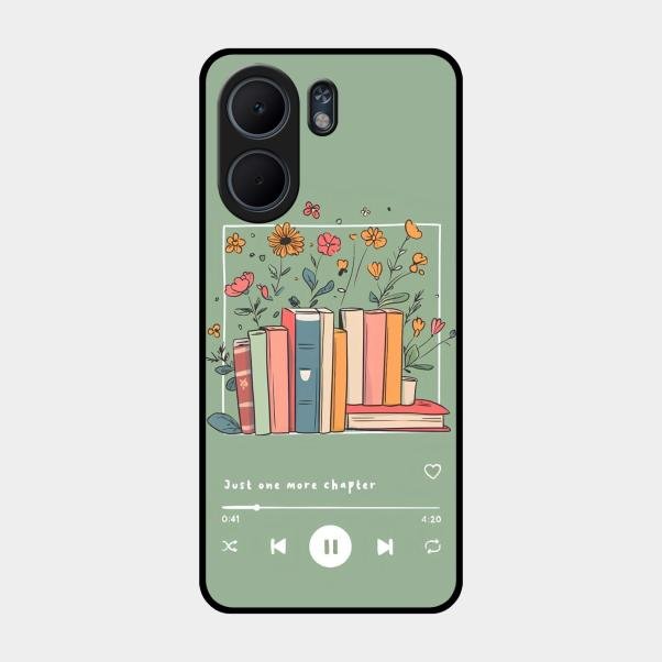 Soft Volume Stories Glass Case Cover For Oppo A5X 5G