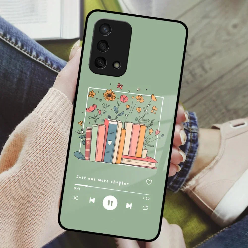 Soft Volume Stories Glass Case Cover For Oppo - ShopOnCliQ