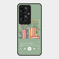 Soft Volume Stories Glass Case Cover For Oppo F25 Pro 5G