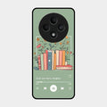 Soft Volume Stories Glass Case Cover For Oppo F27 5G