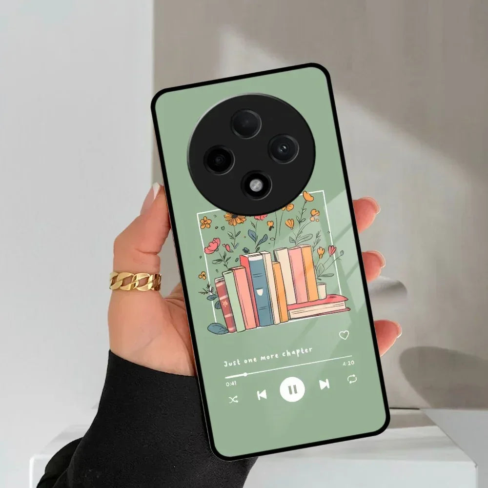 Soft Volume Stories Glass Case Cover For Oppo - ShopOnCliQ