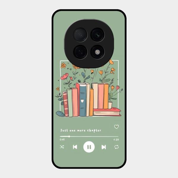 Soft Volume Stories Glass Case Cover For Oppo F29 Pro 5G