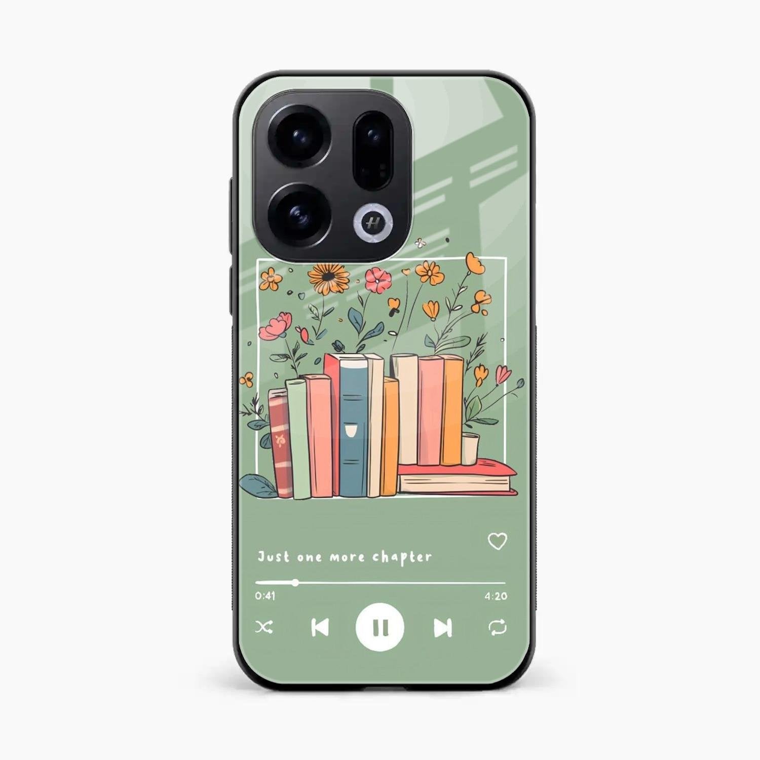 Soft Volume Stories Glass Case Cover For Oppo Find X9 5G
