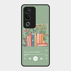 Soft Volume Stories Glass Case Cover For Oppo K12X 5G
