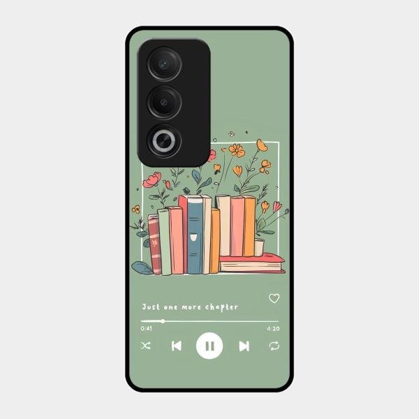 Soft Volume Stories Glass Case Cover For Oppo K12X 5G