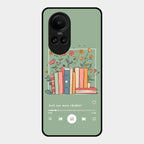 Soft Volume Stories Glass Case Cover For Oppo Reno 10 Pro 5G