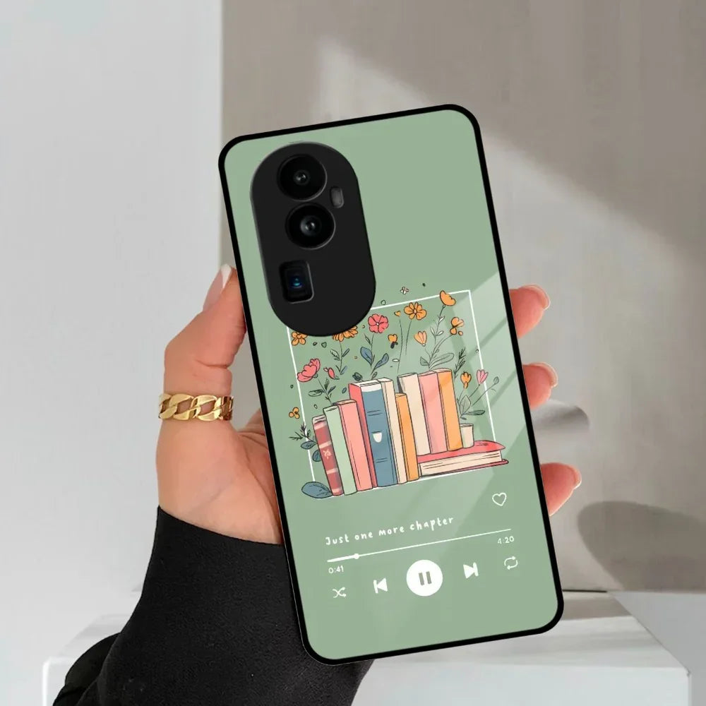 Soft Volume Stories Glass Case Cover For Oppo - ShopOnCliQ