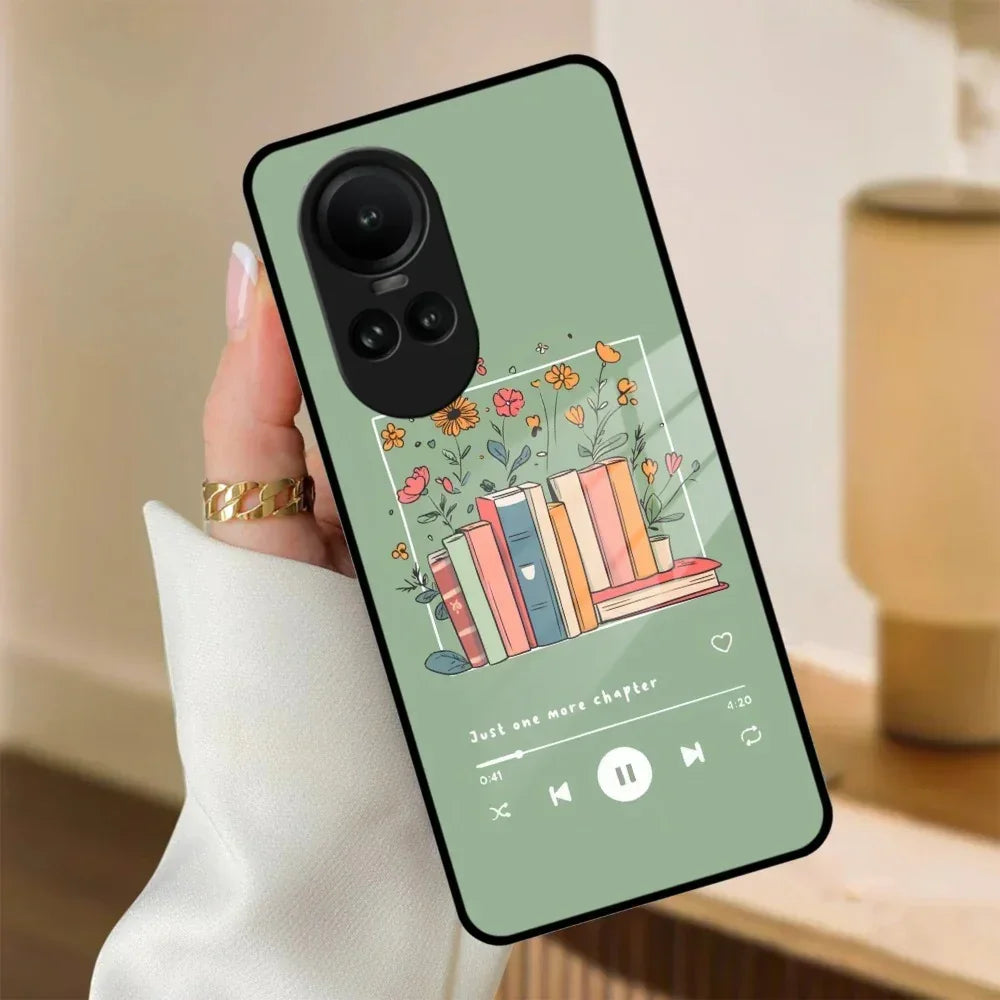 Soft Volume Stories Glass Case Cover For Oppo - ShopOnCliQ