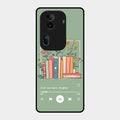 Soft Volume Stories Glass Case Cover For Oppo Reno 11 Pro 5G