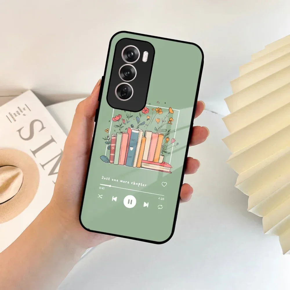 Soft Volume Stories Glass Case Cover For Oppo - ShopOnCliQ