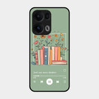 Soft Volume Stories Glass Case Cover For Oppo Reno 13 Pro 5G