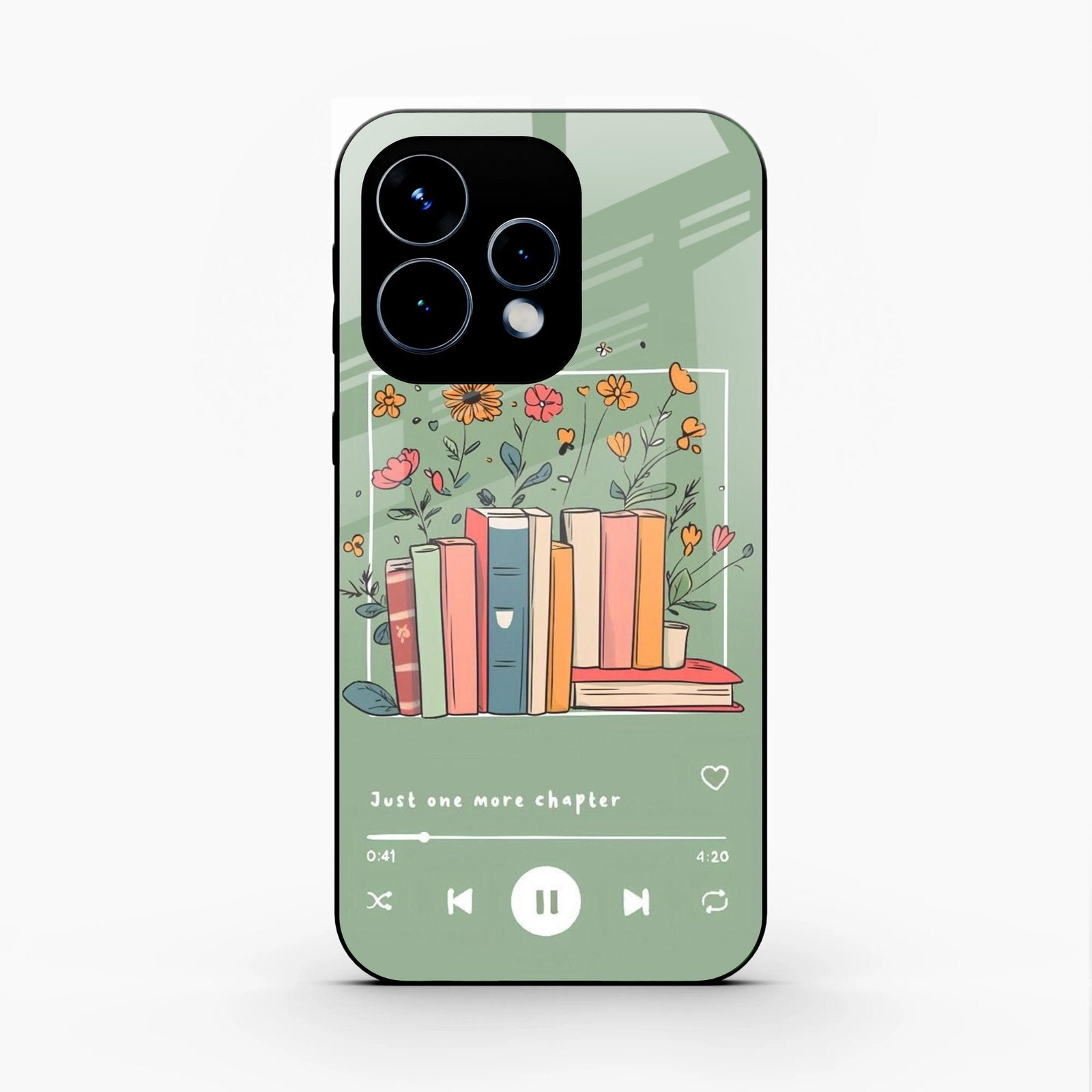 Soft Volume Stories Glass Case Cover For Oppo Reno 15 5G
