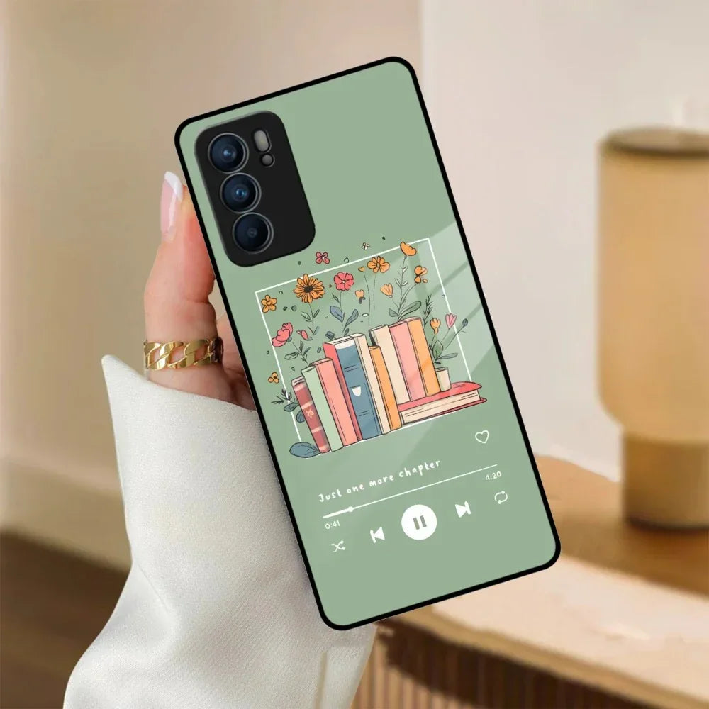 Soft Volume Stories Glass Case Cover For Oppo - ShopOnCliQ