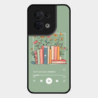 Soft Volume Stories Glass Case Cover For Oppo Reno 8 5G