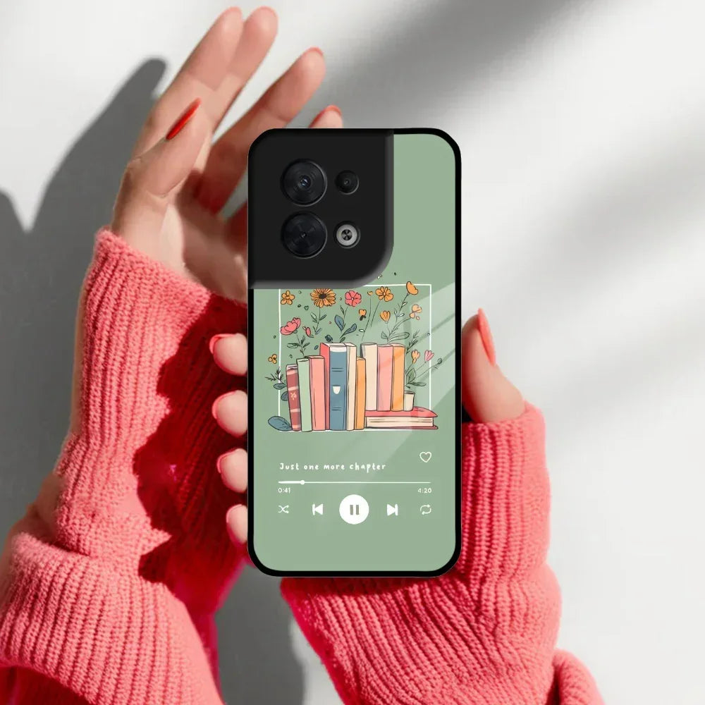 Soft Volume Stories Glass Case Cover For Oppo - ShopOnCliQ