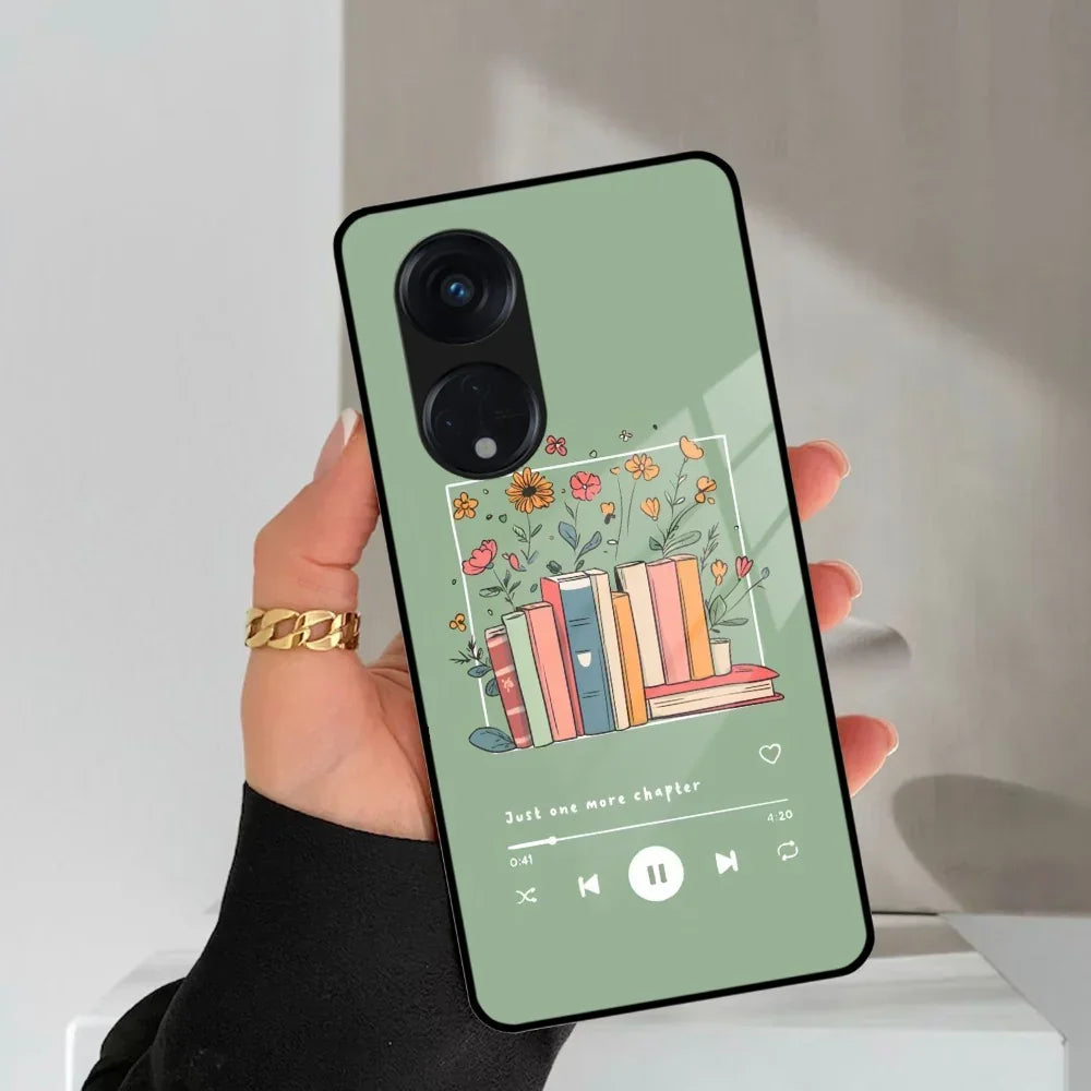 Soft Volume Stories Glass Case Cover For Oppo - ShopOnCliQ