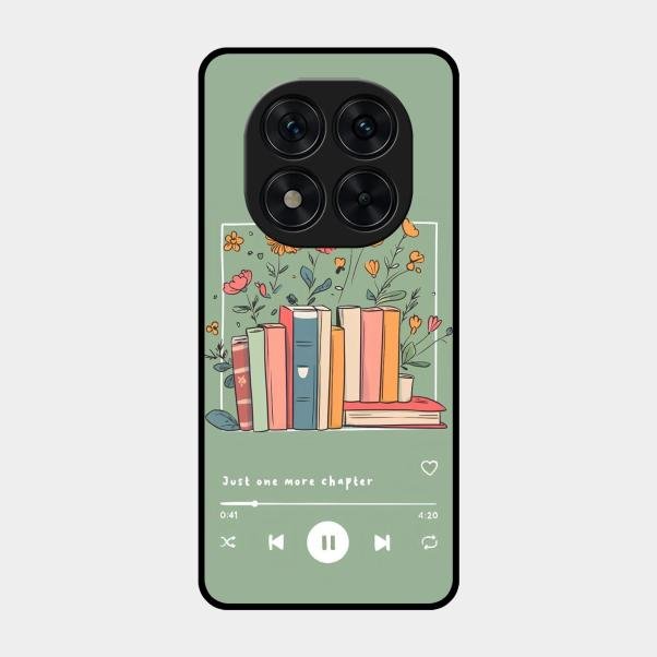 Soft Volume Stories Glass Case Cover For Poco X7 5G