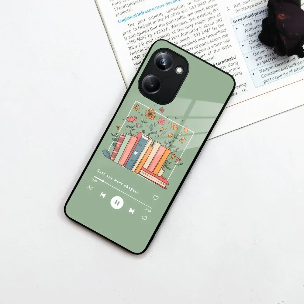 Soft Volume Stories Glass Case Cover For Realme/Narzo - ShopOnCliQ