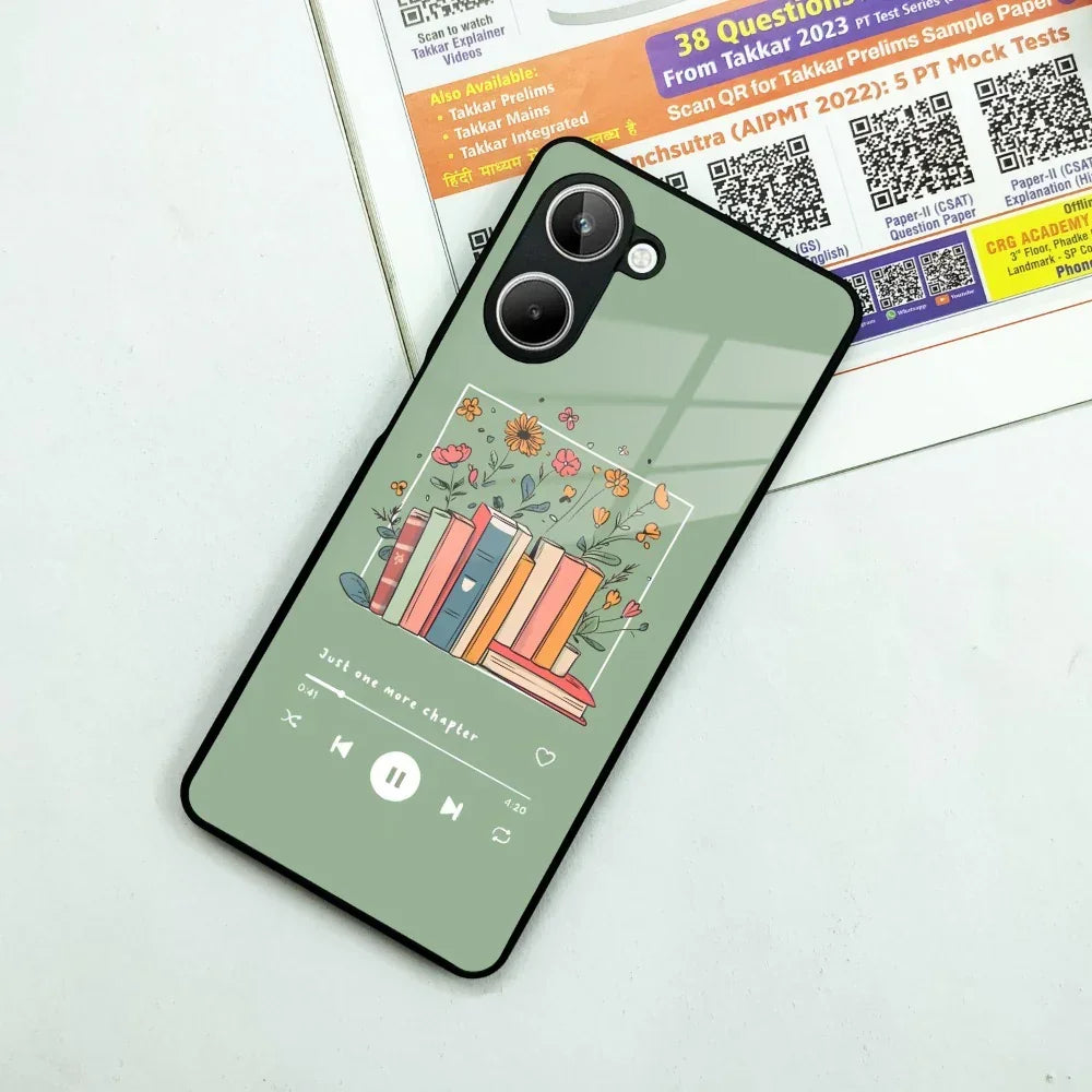 Soft Volume Stories Glass Case Cover For Realme/Narzo - ShopOnCliQ