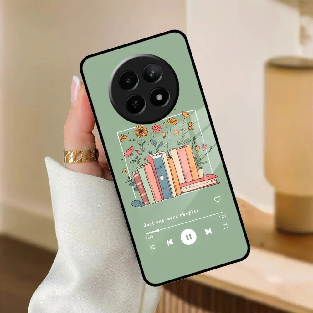 Soft Volume Stories Glass Case Cover For Realme/Narzo - ShopOnCliQ