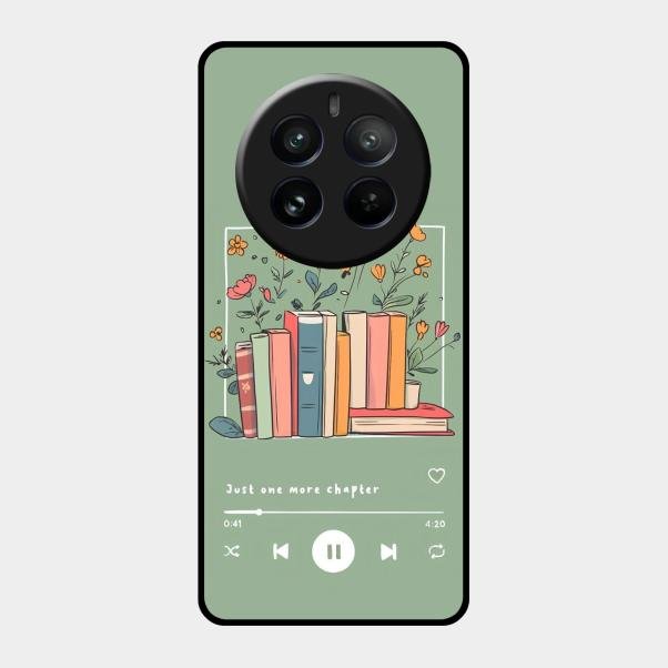 Soft Volume Stories Glass Case Cover For Realme 12 Pro 5G