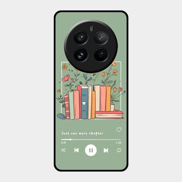 Soft Volume Stories Glass Case Cover For Realme 12 Pro Plus 5G