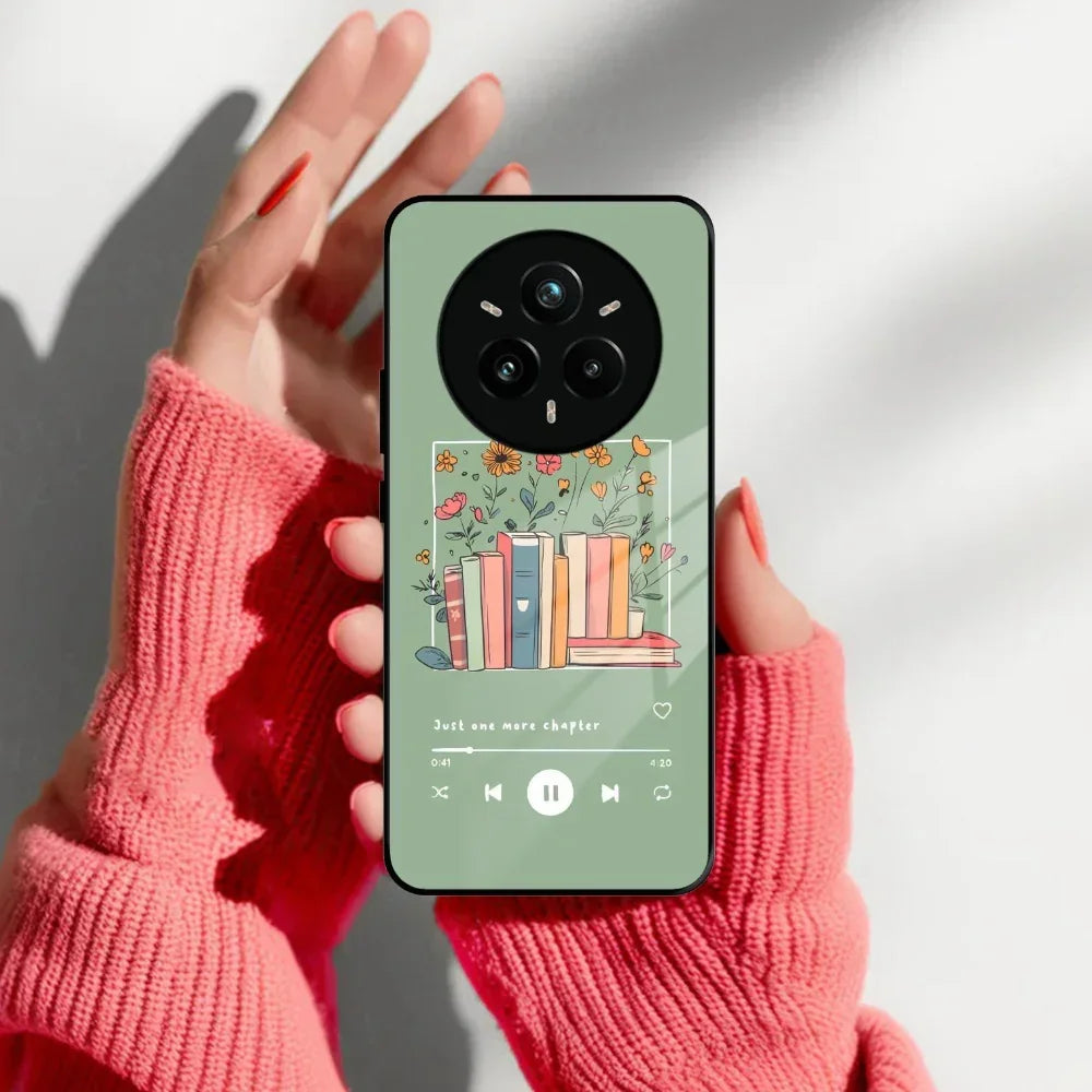 Soft Volume Stories Glass Case Cover For Realme/Narzo - ShopOnCliQ