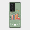 Soft Volume Stories Glass Case Cover For Realme 14X 5G