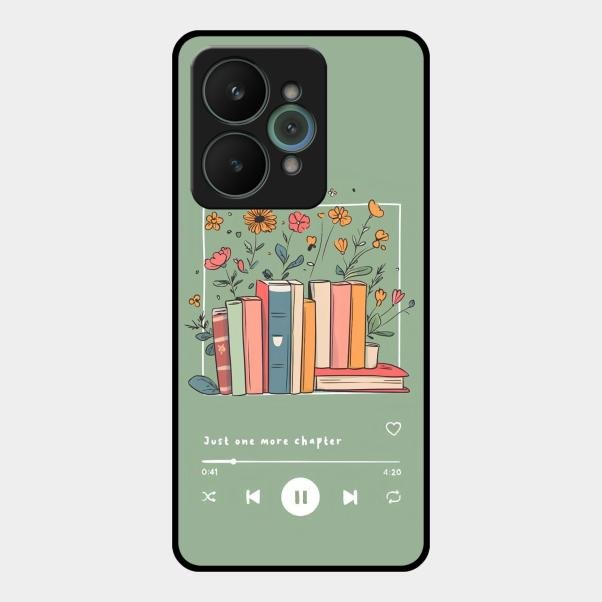 Soft Volume Stories Glass Case Cover For Realme 15 5G