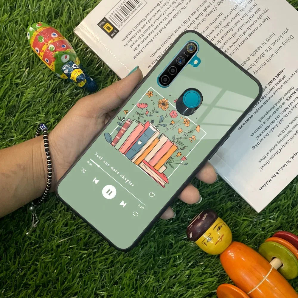 Soft Volume Stories Glass Case Cover For Realme/Narzo - ShopOnCliQ