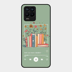 Soft Volume Stories Glass Case Cover For Realme 8 Pro