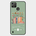 Soft Volume Stories Glass Case Cover For Realme C25Y