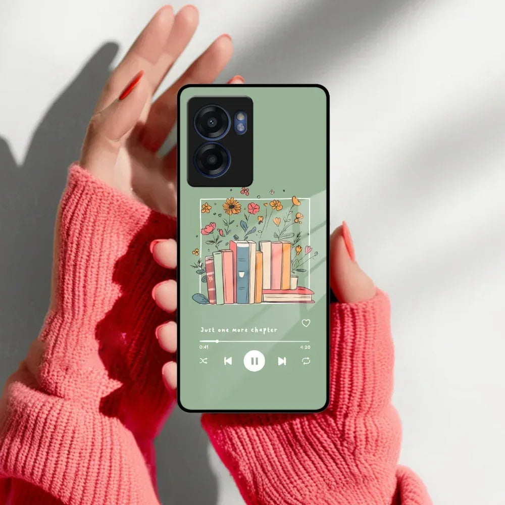 Soft Volume Stories Glass Case Cover For Realme/Narzo - ShopOnCliQ