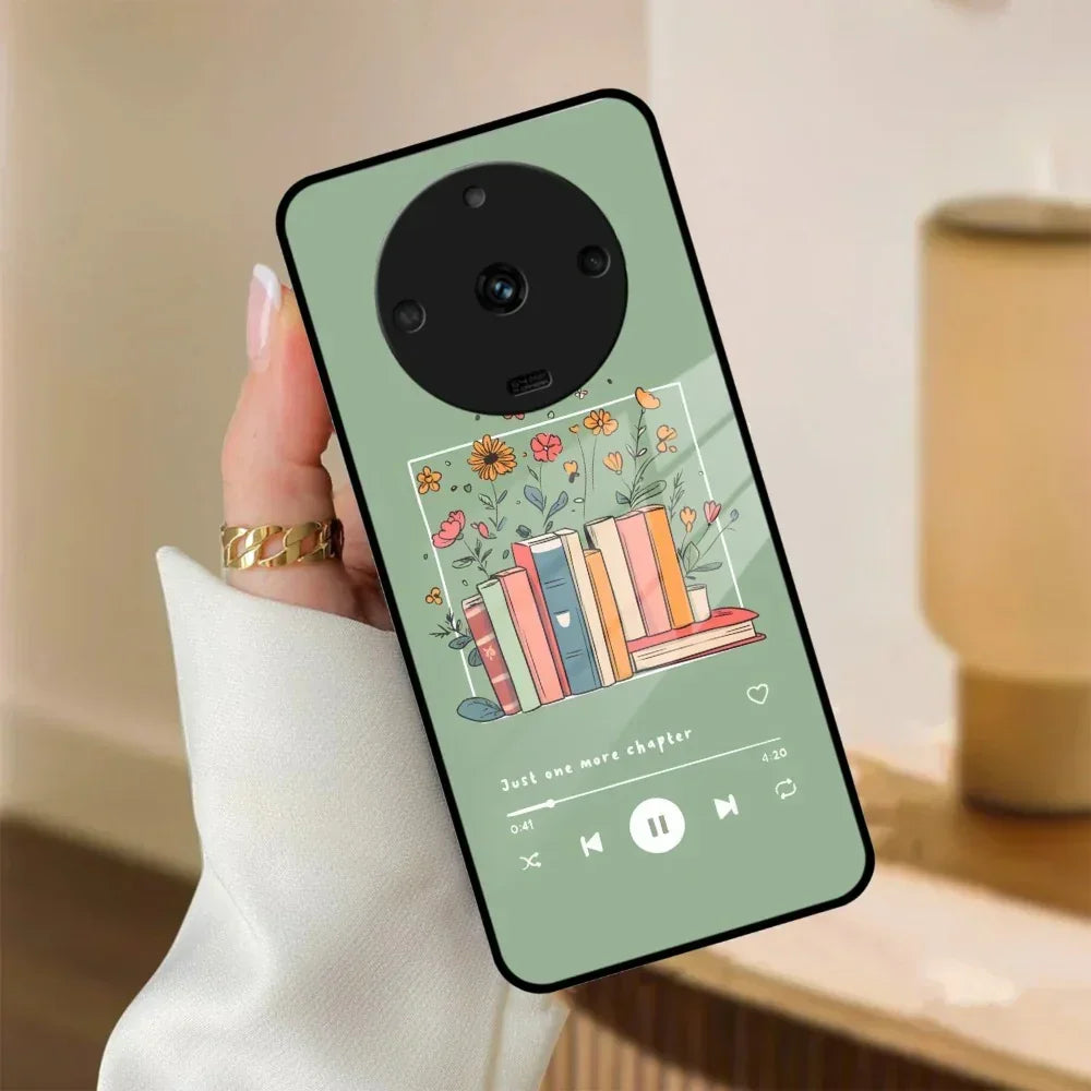 Soft Volume Stories Glass Case Cover For Realme/Narzo - ShopOnCliQ