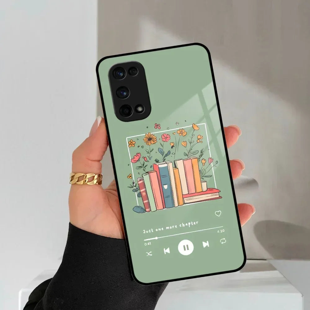 Soft Volume Stories Glass Case Cover For Realme/Narzo - ShopOnCliQ