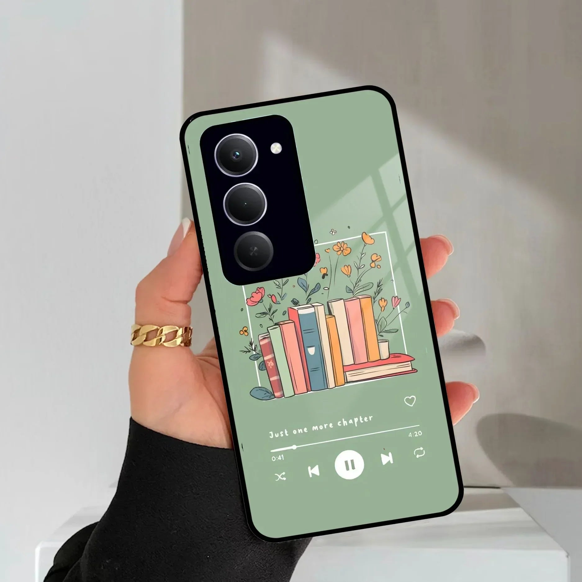 Soft Volume Stories Glass Case Cover For Redmi/Xiaomi - ShopOnCliQ