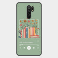 Soft Volume Stories Glass Case Cover For Redmi 9 Prime