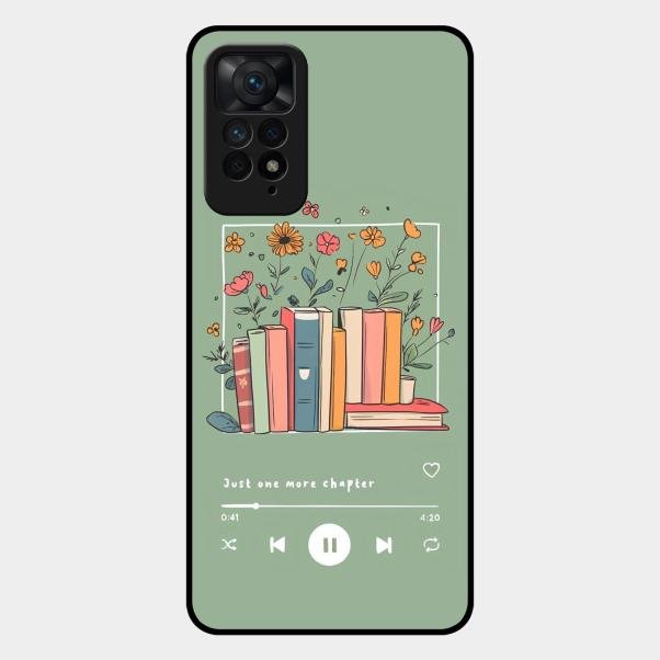 Soft Volume Stories Glass Case Cover For Redmi Note 11 Pro Plus 5G