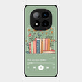 Soft Volume Stories Glass Case Cover For Redmi Note 14 Pro Plus 5G