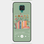 Soft Volume Stories Glass Case Cover For Redmi Note 9 Pro Max
