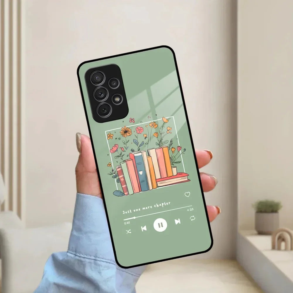 Soft Volume Stories Glass Case Cover For Samsung - ShopOnCliQ
