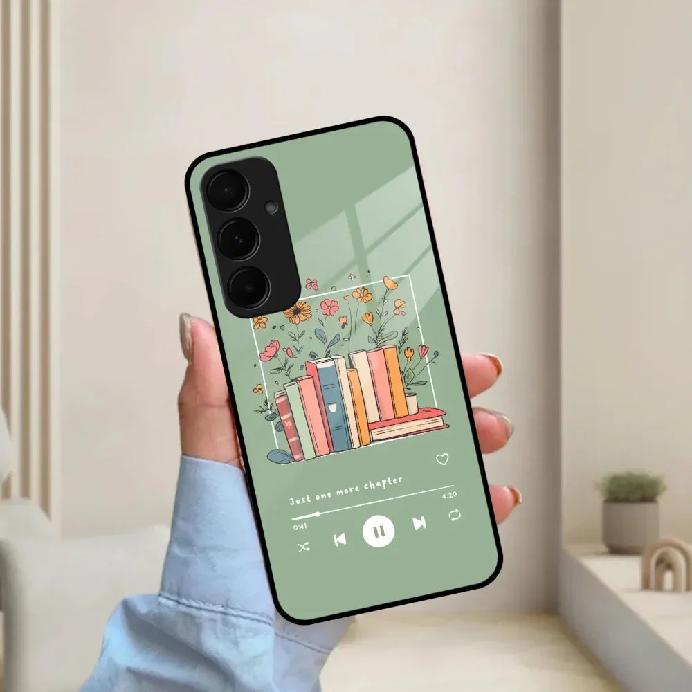 Soft Volume Stories Glass Case Cover For Samsung - ShopOnCliQ