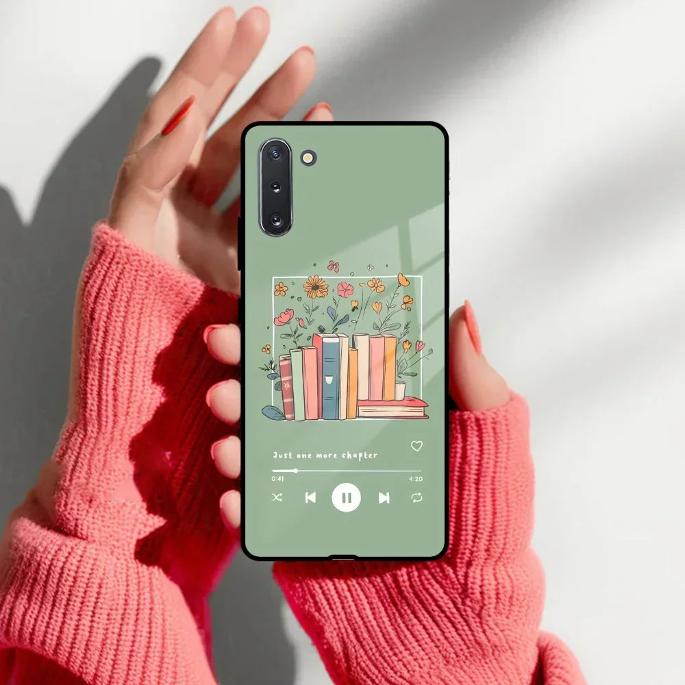 Soft Volume Stories Glass Case Cover For Samsung - ShopOnCliQ
