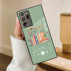 Soft Volume Stories Glass Case Cover For Samsung - ShopOnCliQ