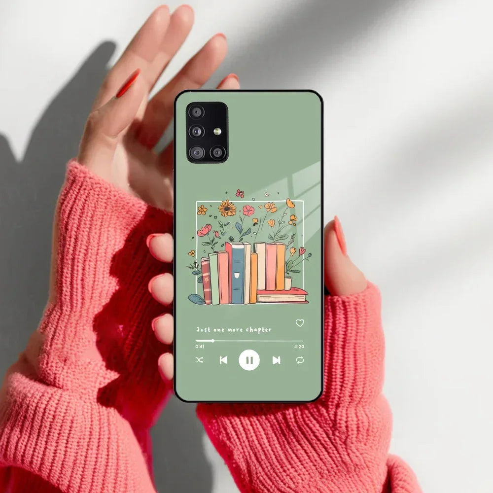 Soft Volume Stories Glass Case Cover For Samsung - ShopOnCliQ