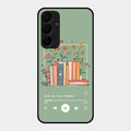 Soft Volume Stories Glass Case Cover For Samsung Galaxy A35 5G